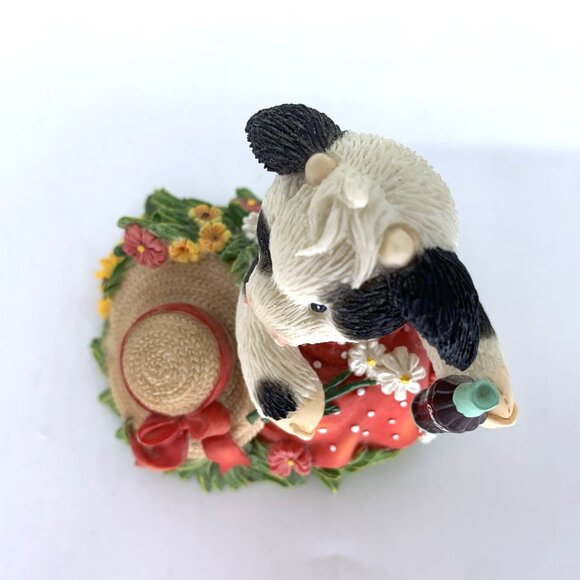 Mary's Moo Moos Coca-Cola “I Cudn't Be Happier” Enesco Cow Figurine 826979 Vtg - Picture 8 of 12